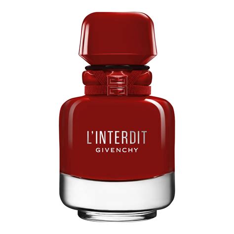 rouge l'interdit givenchy|l interdit rouge ultime.